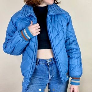 *SOLD* Vintage 70s quilted puffer jacket/vest